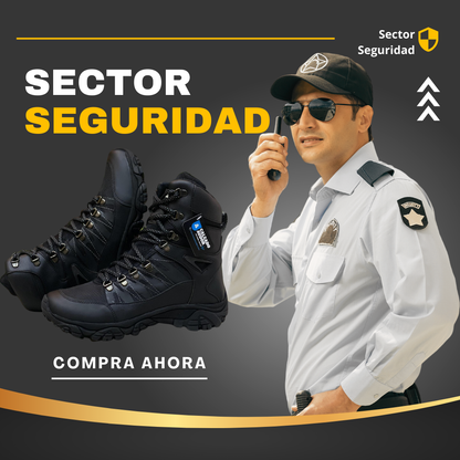 Bota Táctica Negra Outdoor - Resistencia y Comodidad en Cada Paso 🥾