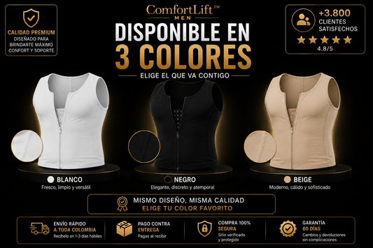 CHALECO MOLDEADOR DE HOMBRE