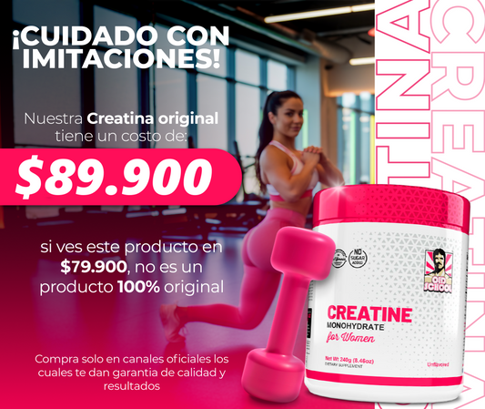 CREATINA MONOHYDRATADA FOR WOMEN