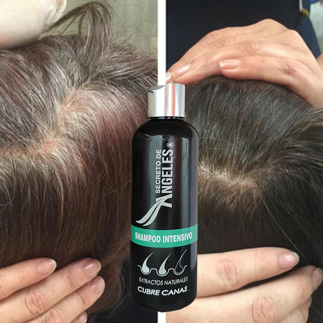 SHAMPO CANAS + COLAGENO + EXFOLIANTE + UNA GUIA 🎁 COMO EVITAR LAS CANAS PROGRESIVAS