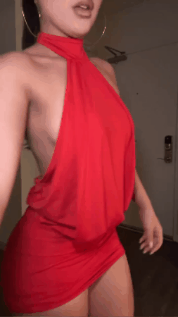 Vestido Sexy cuello alto
